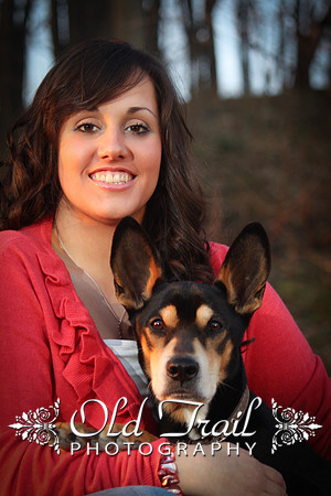 Portrait with Dog